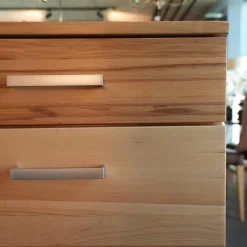 Eigene Herstellung Kommoden & Sideboards|Sideboard Massivholz Buchenholz Massiv Bügelgriffe Silberfarben