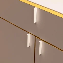 Kettnaker Kommoden & Sideboards|Sideboard Mio Lack Matt La Champagner Rahmen Farblackiert Am Curry