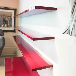 Interlübke Kommoden & Sideboards|Sideboard Mit 3er-Set Hängeboden Cube Rot