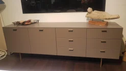 Lema Kommoden & Sideboards|Sideboard MLAF332 LT 40 Grey Velvet Grau