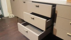 Lema Kommoden & Sideboards|Sideboard MLAF332 LT 40 Grey Velvet Grau