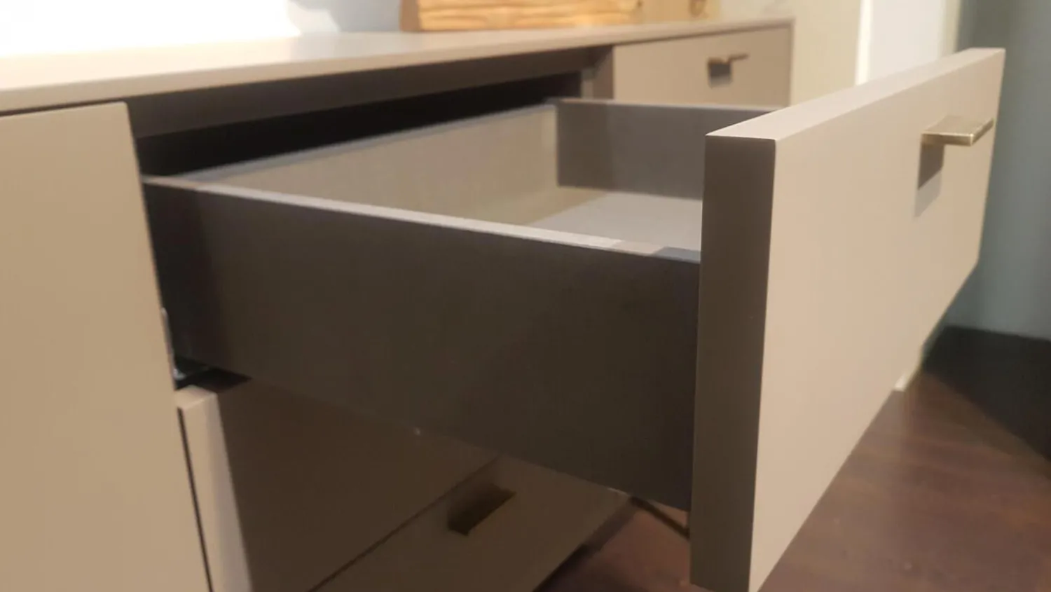 Lema Kommoden & Sideboards|Sideboard MLAF332 LT 40 Grey Velvet Grau