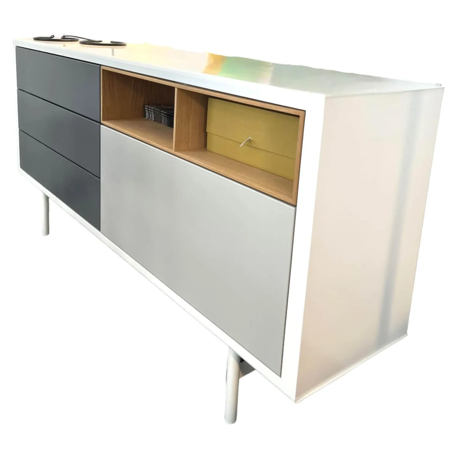 Müller Möbelwerkstätten Kommoden & Sideboards|Sideboard Modular Sideboard Modular von Müller Möbelfabrikation Stahl Lackiert
