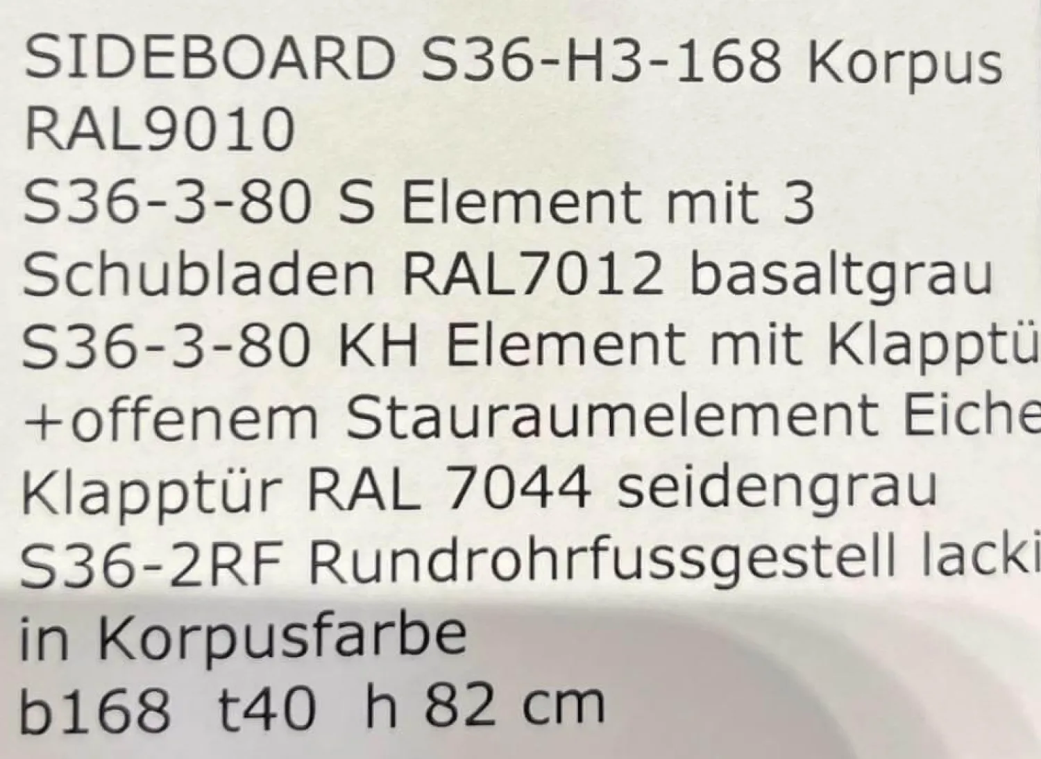 Müller Möbelwerkstätten Kommoden & Sideboards|Sideboard Modular Sideboard Modular von Müller Möbelfabrikation Stahl Lackiert