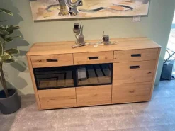 Wohn Concept Kommoden & Sideboards|Sideboard Montana Wildeiche Massiv Geölt