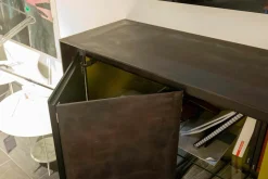 Capo D'Opera Kommoden & Sideboards|Sideboard Privacy Oberfläche Harz Toccaferro mit Galmei Metall-Effekt