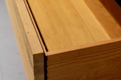 Riva Kommoden & Sideboards|Sideboard Rialto Fly Metal Fronten Eiche Vintage B3 Korpus und Wangen Eisen Titan Effekt