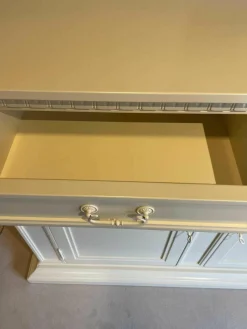 Tonin Casa Kommoden & Sideboards|Sideboard Schleiflack Weiss Massivholz