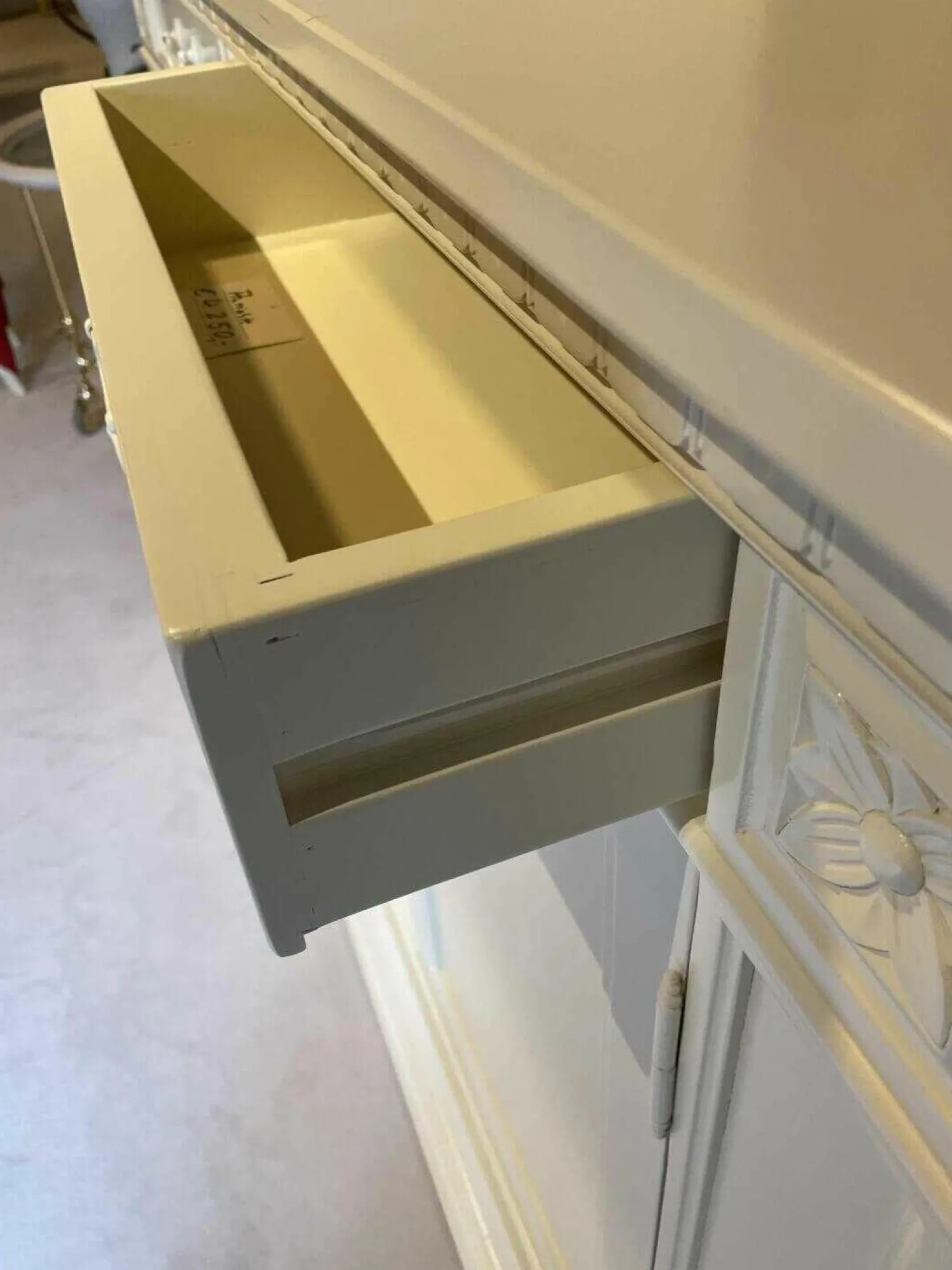 Tonin Casa Kommoden & Sideboards|Sideboard Schleiflack Weiss Massivholz