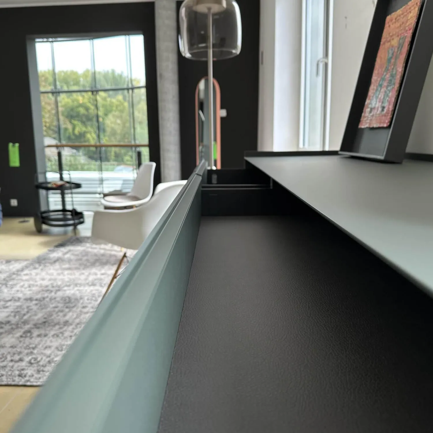 Rimadesio Kommoden & Sideboards|Sideboard Self Bold Glas Matt Verde Lichte 147 Grün Gestell Metall Verde Lichte 314 Grün Lackiert