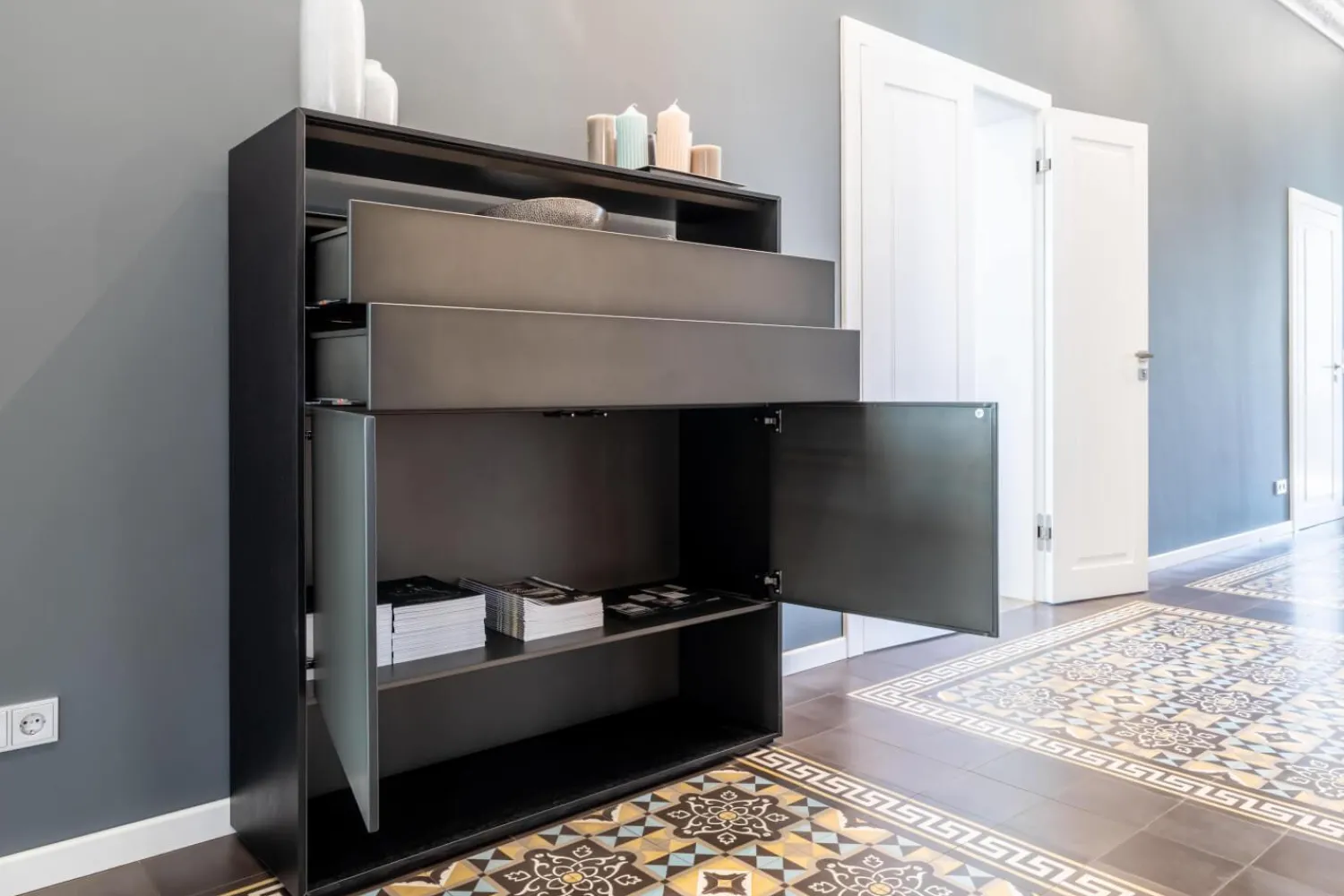 Christine Kröncke Kommoden & Sideboards|Sideboard Shelly 106 4 Schwarz