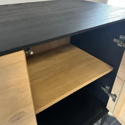 Ethnicraft Kommoden & Sideboards|Sideboard TGE-051481 Eiche Blackbird