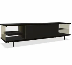 Walter Knoll Kommoden & Sideboards|Sideboard The Farns 2715 Geflammte Eiche Geölt 240 mit Innenbeleuchtung