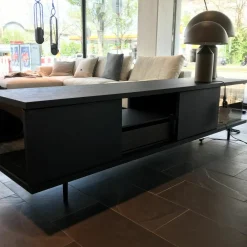 Walter Knoll Kommoden & Sideboards|Sideboard The Farns 2715 Geflammte Eiche Geölt 240 mit Innenbeleuchtung