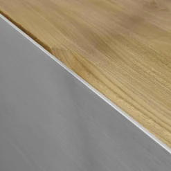 Zoom by Mobimex Kommoden & Sideboards|Sideboard Tix 3 Ulme Aluminium Gebürstet Eloxiert 3-Türig