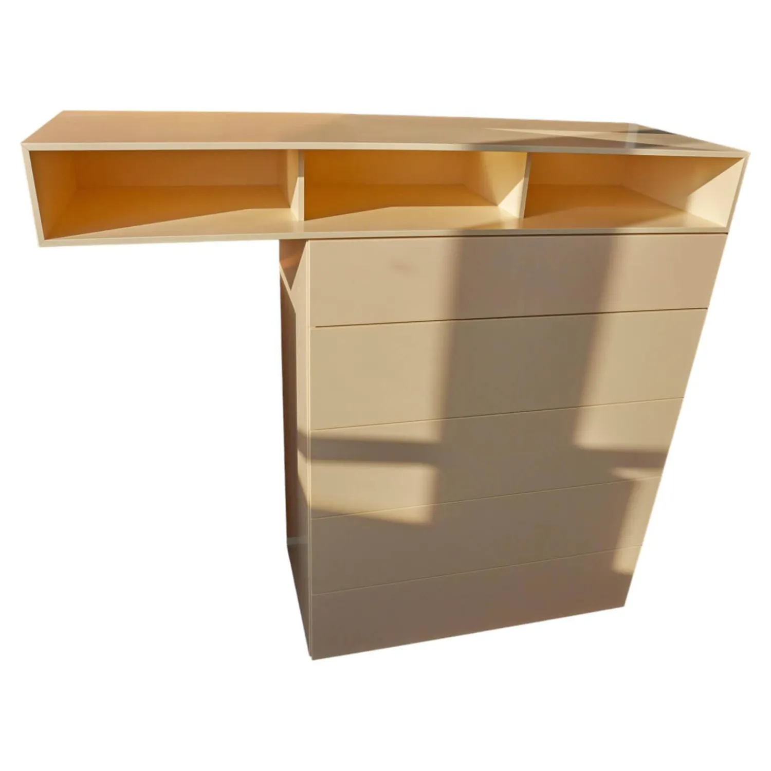 Schönbuch Kommoden & Sideboards|Sideboard Und Offenes Element Cosmo Sonderlack Sikkens F2.15.85 Pastell Orange