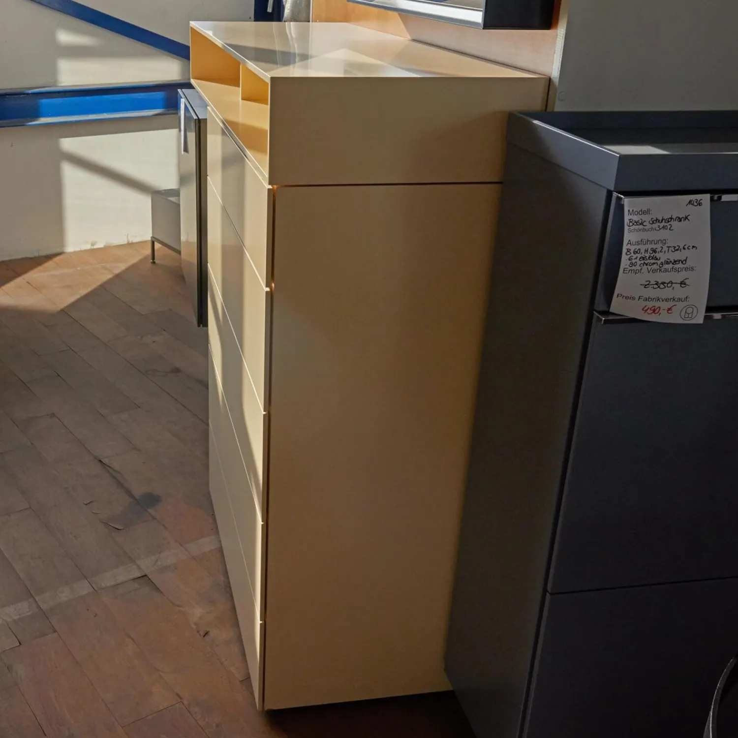 Schönbuch Kommoden & Sideboards|Sideboard Und Offenes Element Cosmo Sonderlack Sikkens F2.15.85 Pastell Orange