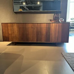 Riva1920 Kommoden & Sideboards|Sideboard Vela Nussbaum Ohne Knoten Geölt