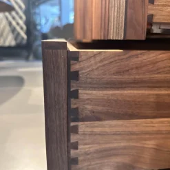 Riva1920 Kommoden & Sideboards|Sideboard Vela Nussbaum Ohne Knoten Geölt