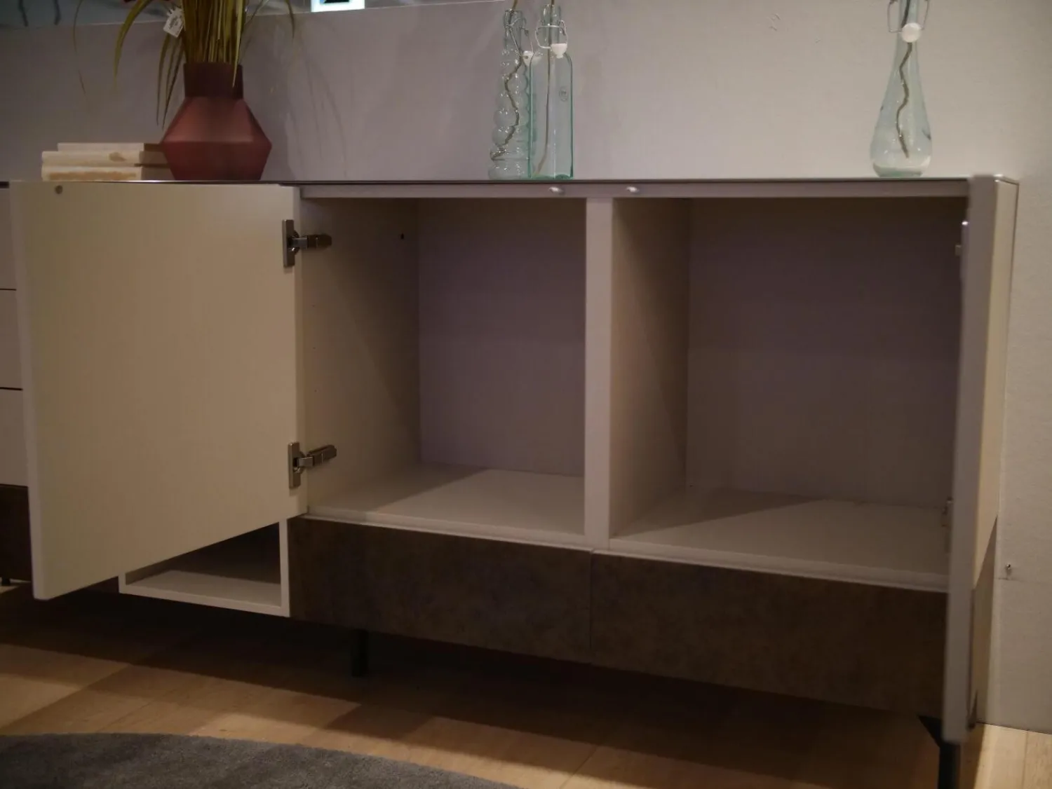 WK Wohnen Kommoden & Sideboards|Sideboard WK 430 Majestro Grau