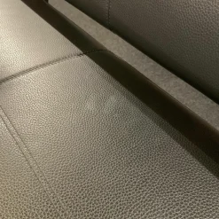 Girsberger Bänke|Sitzbank Carim Leder Donna 800 Schwarz Gestell Metall Schwarz Beschichtet