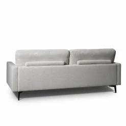 Cramer Polstermanufaktur 2-Sitzer-Sofas|2-Sitzer Sofa Altopiano Stoff AB Chill JAB 1026-071 Grau Füße Metall Schwarz Gepulvert