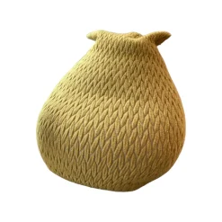 Casalis Hocker & Sitzsäcke|Sitzsack Slumber Large Mohairwolle Ochre Gelb