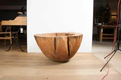 Eigene Herstellung Couchtische|Skulptur Bowl Elm Ulme