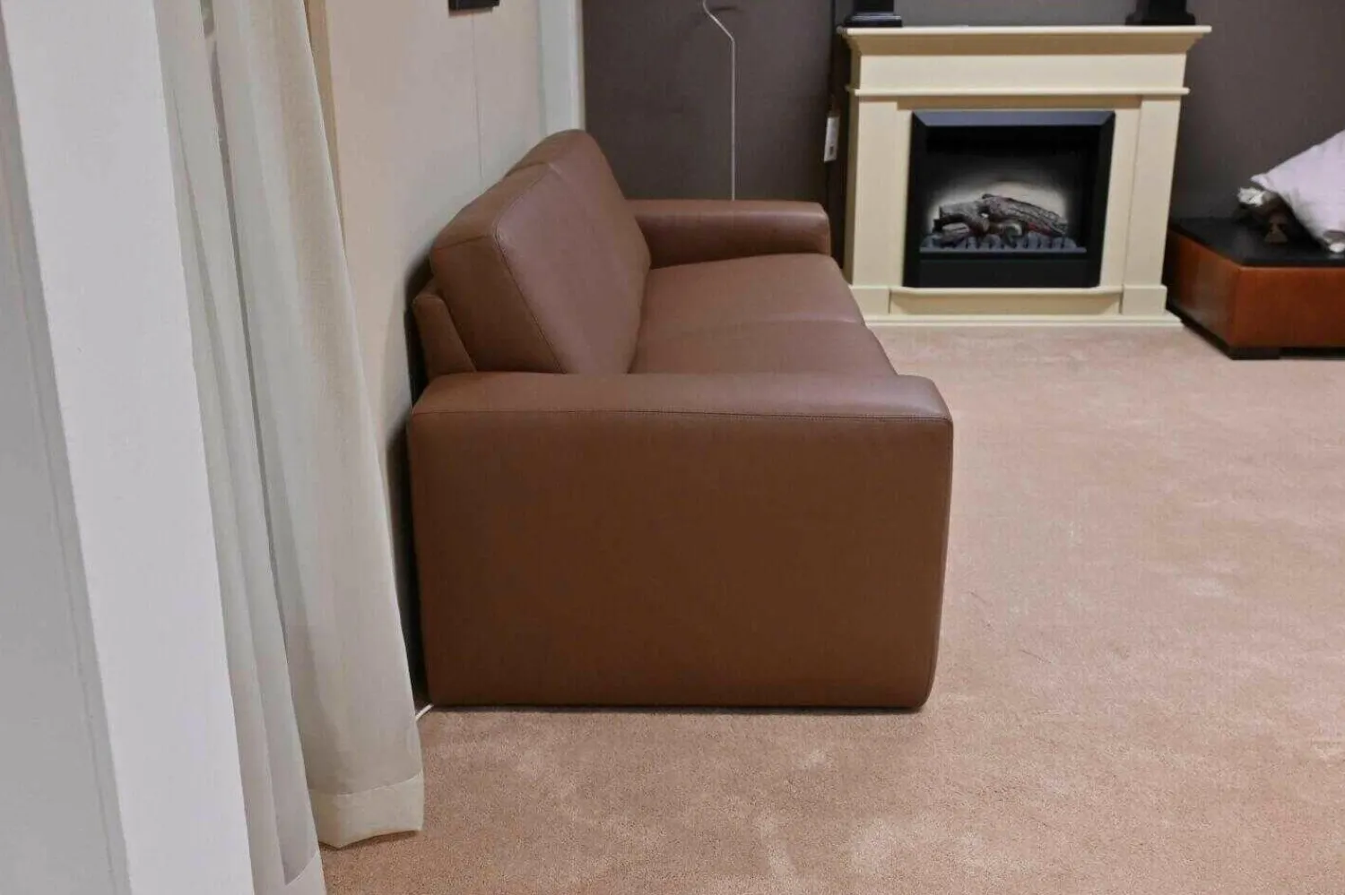 Koinor 2-Sitzer-Sofas|Sofa Aida Leder C-Tara-Family-Kenia Braun