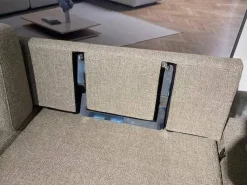 Brühl 2-Sitzer-Sofas|Sofa Alba All In One 67608 Stoff 2480 23 Grau Winkelfuß Verchromt Pulverbeschichtet Mit Kissen