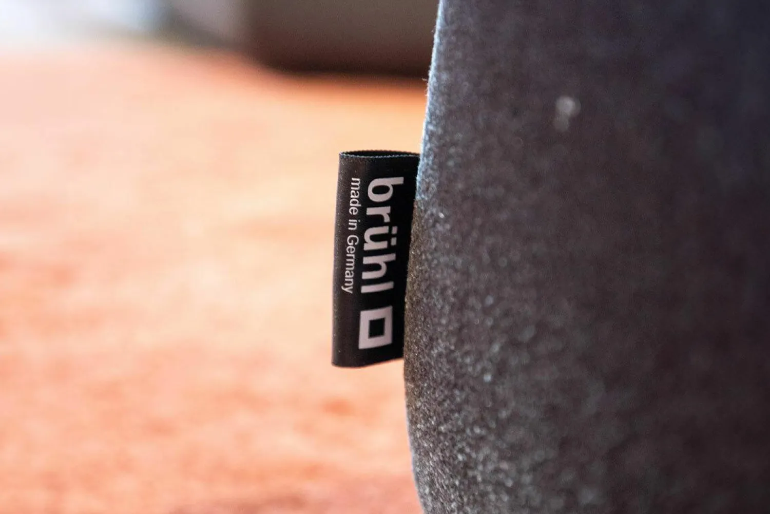 Brühl Ecksofas|Sofa All Together Stoff 4448-99 Grau Meliert Inklusive Hocker Stoff 4473-98 Dunkelgrau