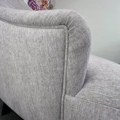 Casamilano 2-Sitzer-Sofas|Sofa Arne Stoff 6139/35 Pink Powder Grau Rose