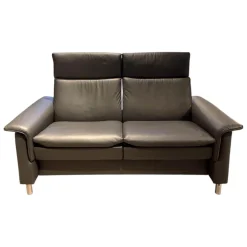 Stressless 2-Sitzer-Sofas|Sofa Aurora Leder Paloma Rock Fuß Edelstahl Rund Mit Verstellbarer Rückenlehne