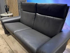 Stressless 2-Sitzer-Sofas|Sofa Aurora Leder Paloma Rock Fuß Edelstahl Rund Mit Verstellbarer Rückenlehne