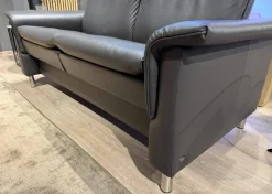 Stressless 2-Sitzer-Sofas|Sofa Aurora Leder Paloma Rock Fuß Edelstahl Rund Mit Verstellbarer Rückenlehne