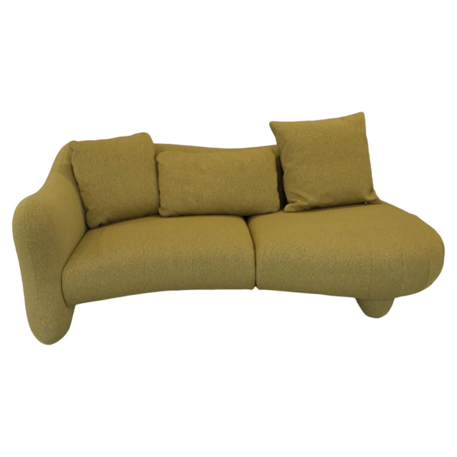 Brühl 2-Sitzer-Sofas|Sofa Bongo Bay Lounge Stoff 5275 0071 Grün Gelb