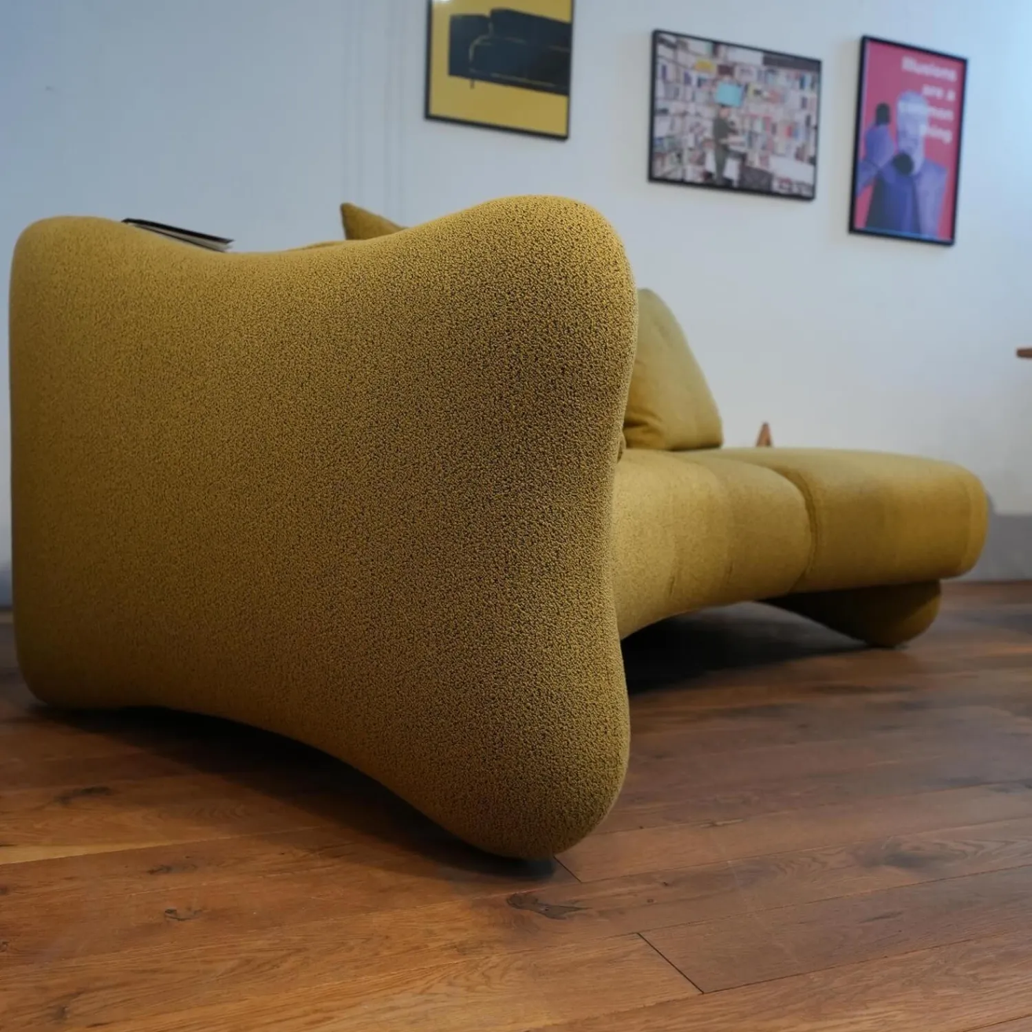 Brühl 2-Sitzer-Sofas|Sofa Bongo Bay Lounge Stoff 5275 0071 Grün Gelb