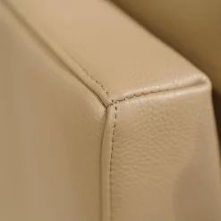 Rolf Benz 2-Sitzer-Sofas|Sofa Cara H-SOB SB168 Bezug Leder 38.102 Beigegrau Inklusive 2 Kissen