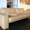 Erpo 2-Sitzer-Sofas|Sofa Classics 100 Leder 43.450 Beige mit Armlehnkissen