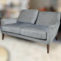 Bielefelder Werkstätten 2-Sitzer-Sofas|Sofa Coco 2 67,5 Stoff Uma BW1738 191 Füße Holz Dunkelbraun