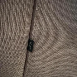 COR 3-Sitzer-Sofas|Sofa Conseta Bezug Stoff A0316 Canvas 100 614 Rosa Metallkufe Verchromt Inklusive Kopfstütze