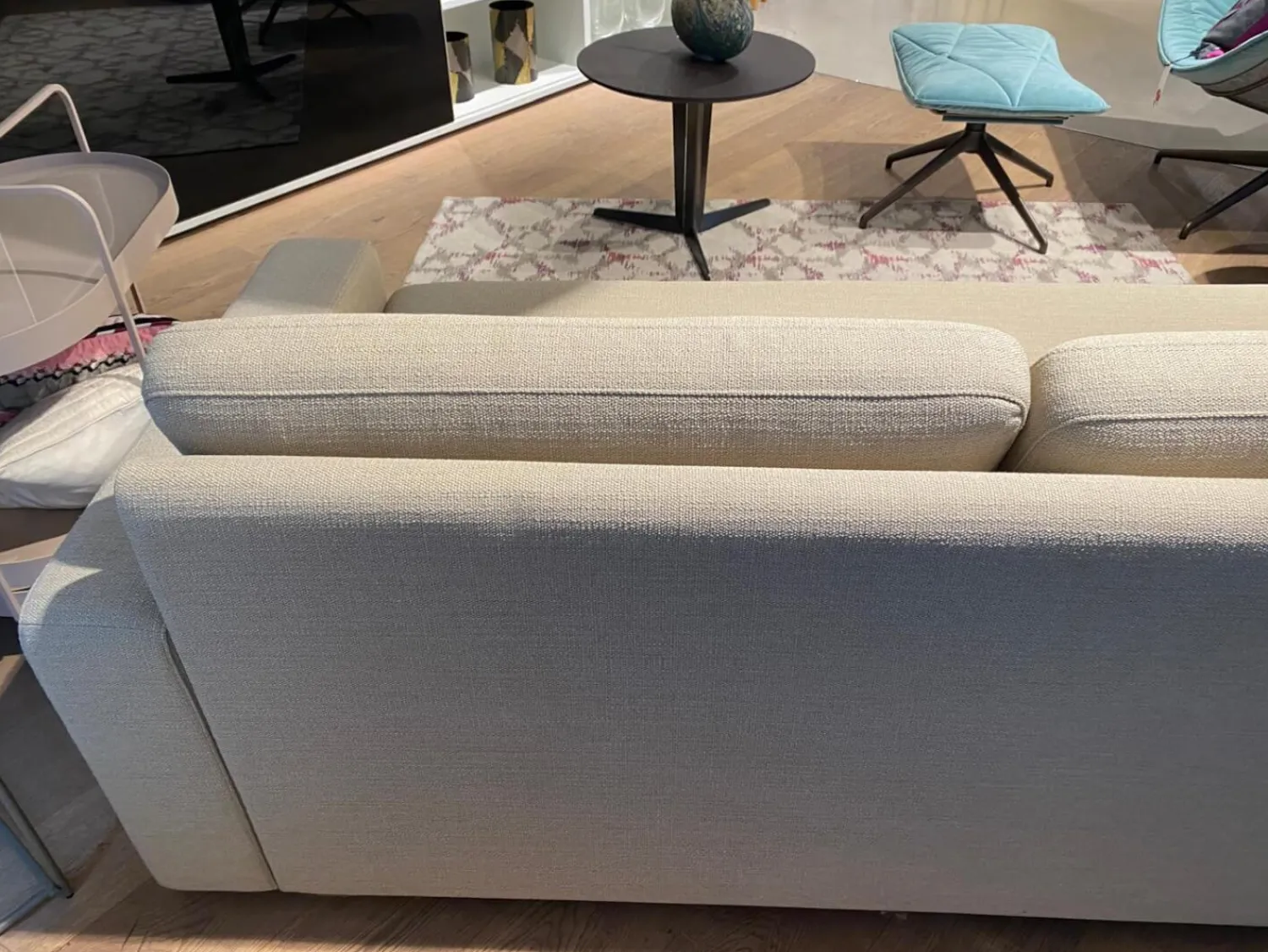 COR 2-Sitzer-Sofas|Sofa Conseta Bodennah Stoff 7151 Beige