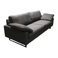 COR 2-Sitzer-Sofas|Sofa Conseta Stoff 11025 Deep Ocean Blau Schmalkufe Lack Firmamentblau Inklusive Kissen