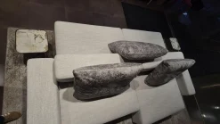 Ditre Italia 3-Sitzer-Sofas|Sofa Crossline Stoff Porto 101 Creme Weiß mit 3 Kissen