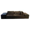Montis 2-Sitzer-Sofas|Sofa Domino Inklusive Rollelement Hauptstoff Maple 192 Grau Fuß Kunststoff