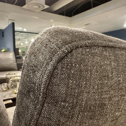 Rolf Benz 3-Sitzer-Sofas|Sofa Dreisitzer Liv Stoff 17.046 Beigegrau Gestell Aluminium Feinstrukturiert Pulverbeschichtet Matt Umragrau