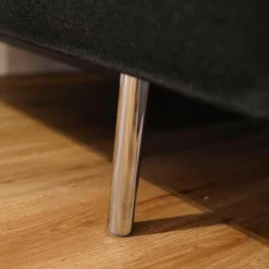 De Sede 3-Sitzer-Sofas|Sofa DS 22/323-A Stoff Craft 906 Füße Chrom Hochglanz