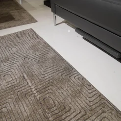 Rolf Benz 2-Sitzer-Sofas|Sofa Ego F011 Bezug Leder 40.308 Schiefergrau Gussfuß Aluminium Poliert Inklusive 1 Kissen