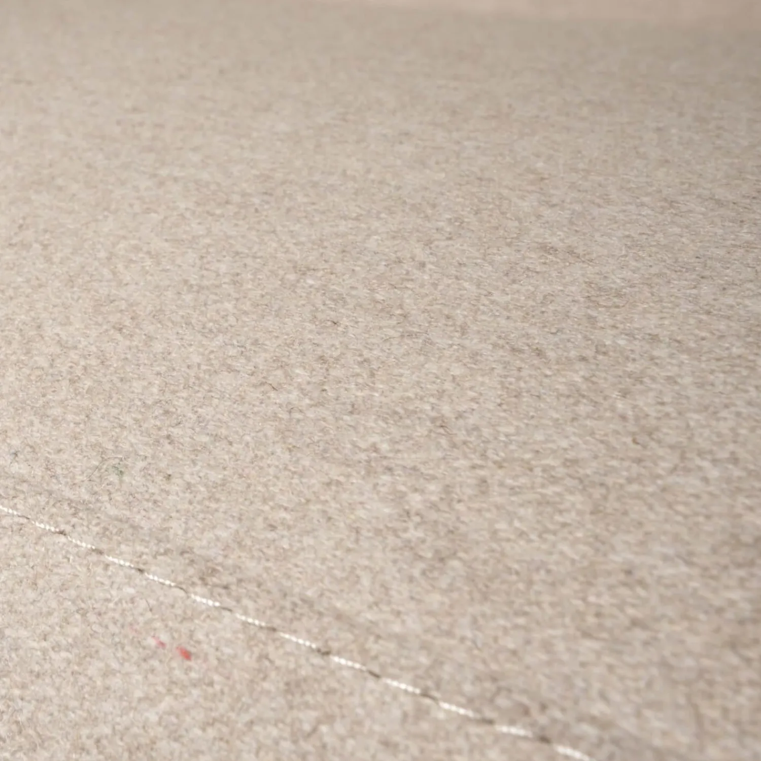 Tecta 2-Sitzer-Sofas|Sofa F51 2 Stoff Doma Beige Grau Gestell Nussbaum Massiv