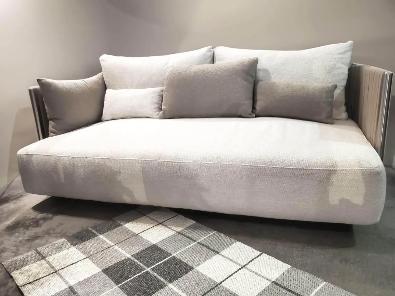 Talenti 2-Sitzer-Sofas|Sofa George Stoff Natural ivory C71 Beige Dove B9